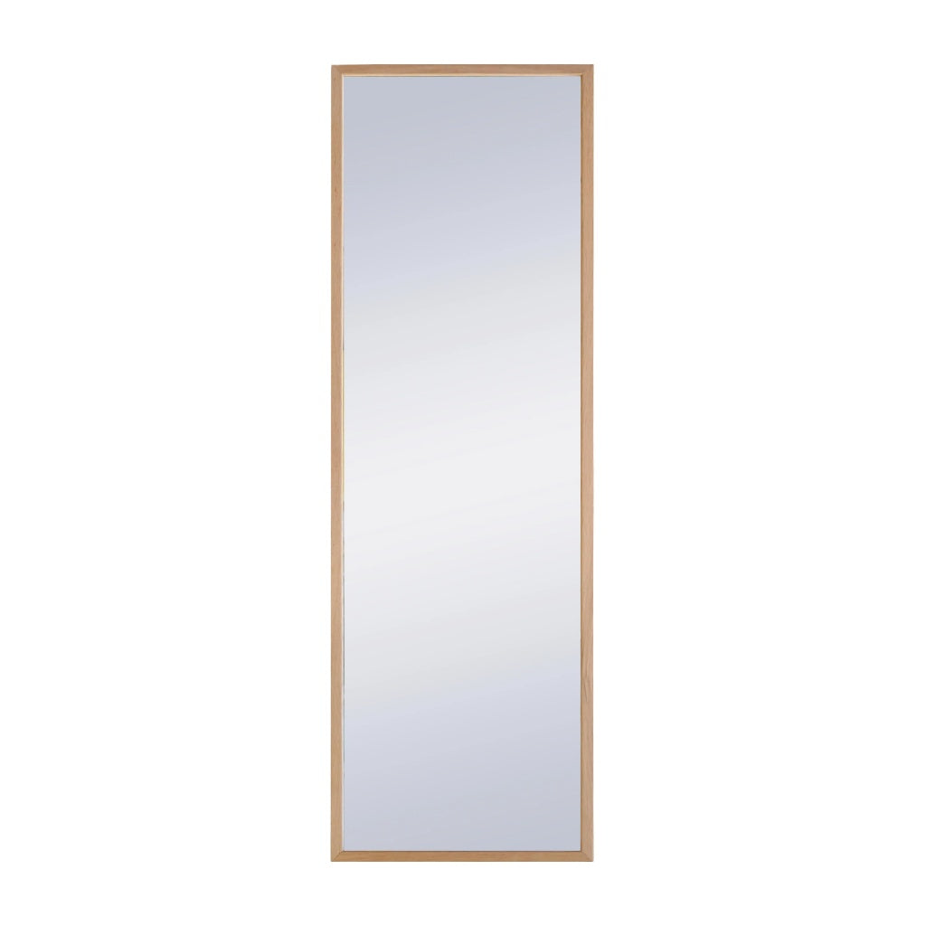 Espejo de Cuerpo Entero con Marco de Madera Minimalista
